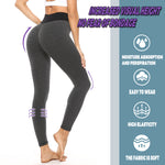 TikTok Leggings Women Gym Leggings High Waist Yoga Pants Butt-Lifting Trousers Tights Honeycomb Runnning Trousers - FUNDA