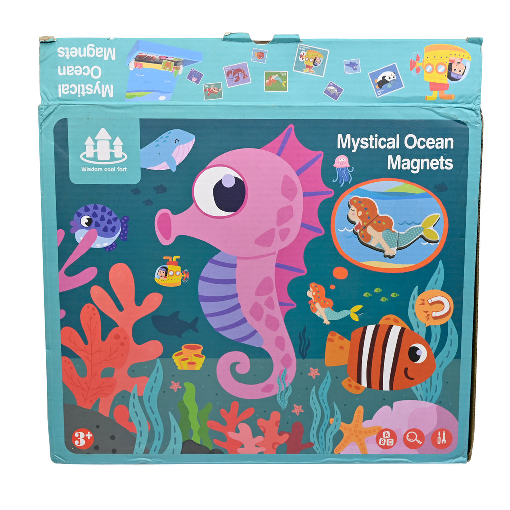 Wisdom Cool Fort Magnetic Matching Puzzles Mysterious Ocean - FUNDA