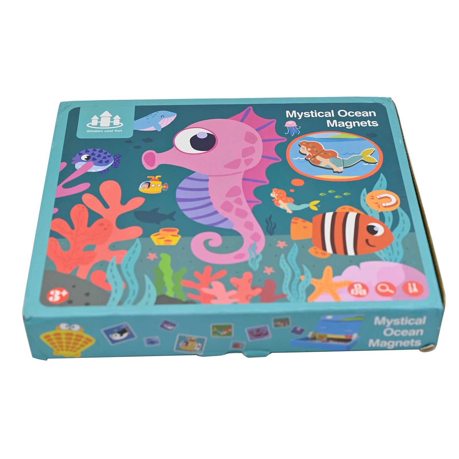 Wisdom Cool Fort Magnetic Matching Puzzles Mysterious Ocean - FUNDA