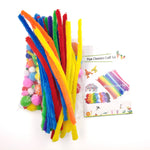 Wisdom Cool Fort Pipe Cleaners Craft Set Soft Knitted Toys - FUNDA